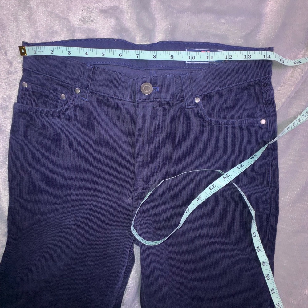 Vineyard Vines Boys 16 Corduroy Pants Navy Blue Classic Adjustable Waist 29x27 - Picture 6 of 12